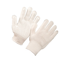 Silicone Dotted Cotton Work Glove